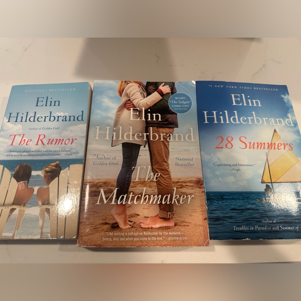 Elin Hilderbrand 3 Book Bundle